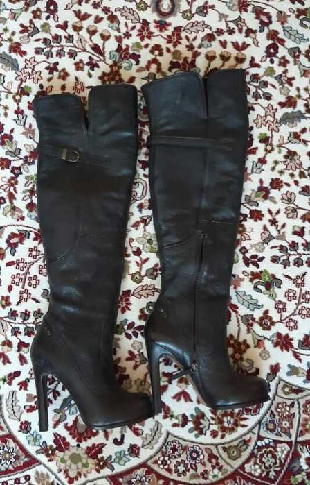 Зимние сапоги ботфорты UGG Collection Италия р.36-37