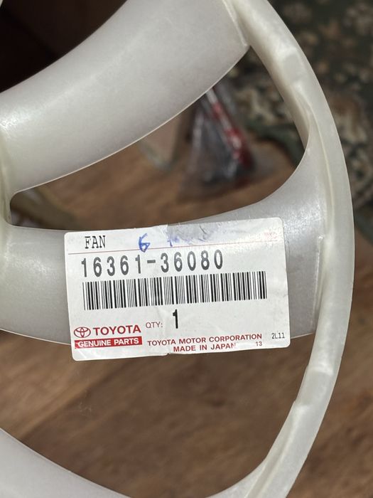 Крыльчатка вентилятора тойота рав 4 2.5