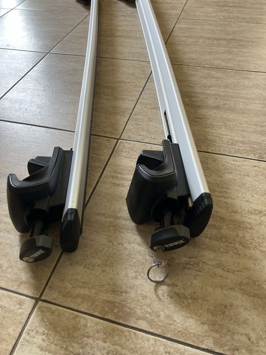 Thule 757  и ал.греди Wingbar /118см