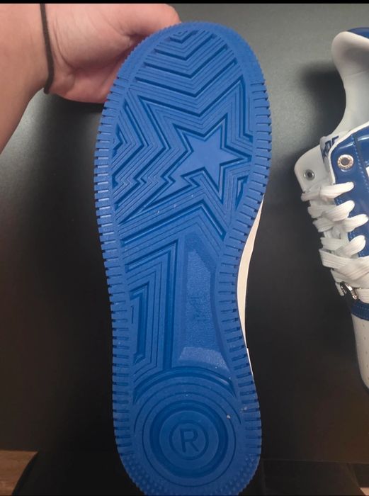 A Bathing Ape Bapesta Blue