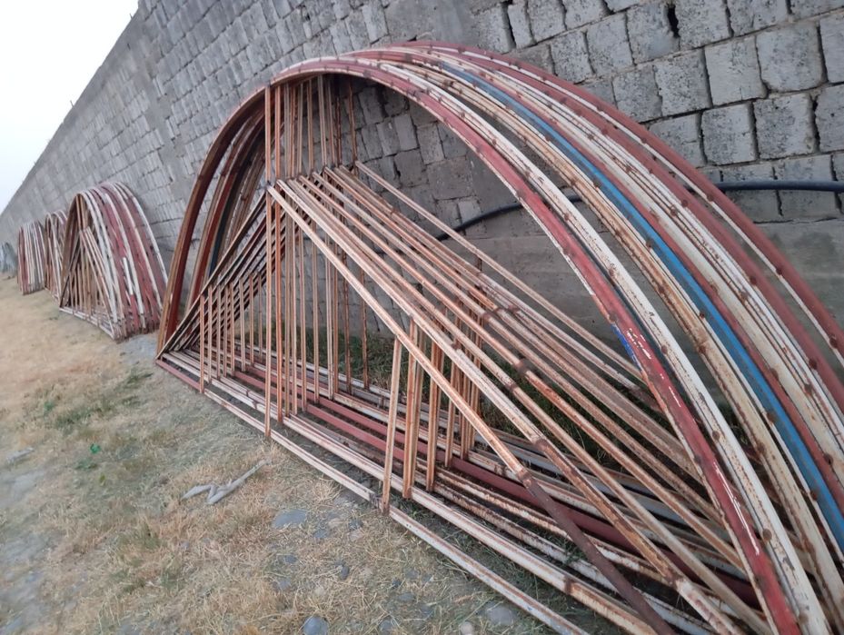 Парник дугалари  ва тайер конструкциялар сотилади  нархи келишув