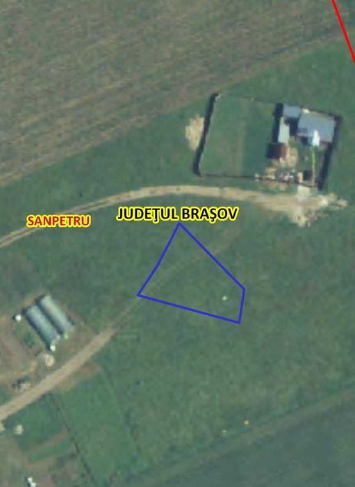 URGENT Sânpetru: Teren 499 mp, front generos 25 m - zonă între case