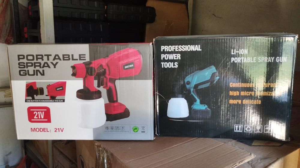 Краскопульт аккумуляторный