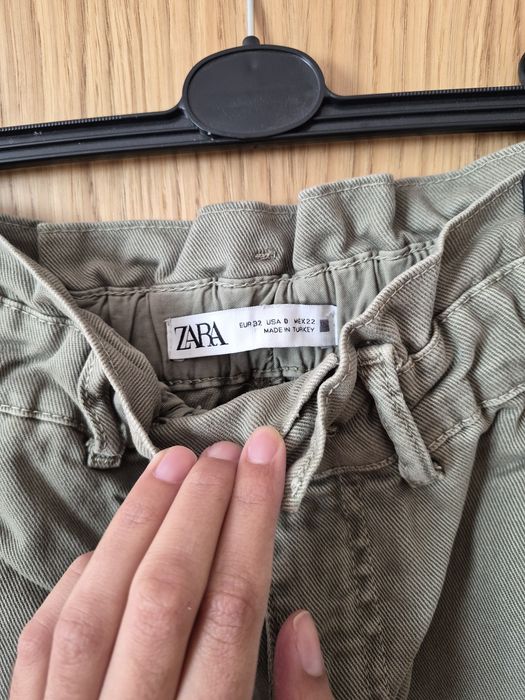 Zara дънки baggy paperbag
