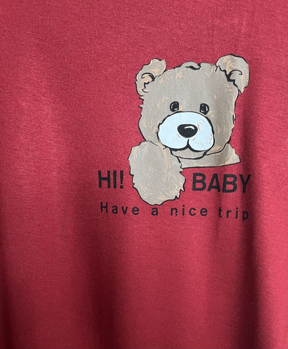 Дамска тениска с мече " Hi baby"