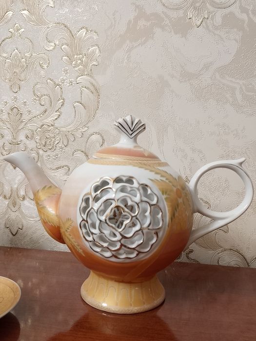 Сервиз чайный с пальмами. "Yamasen"