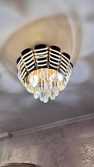 Люстра красивая хрусталь