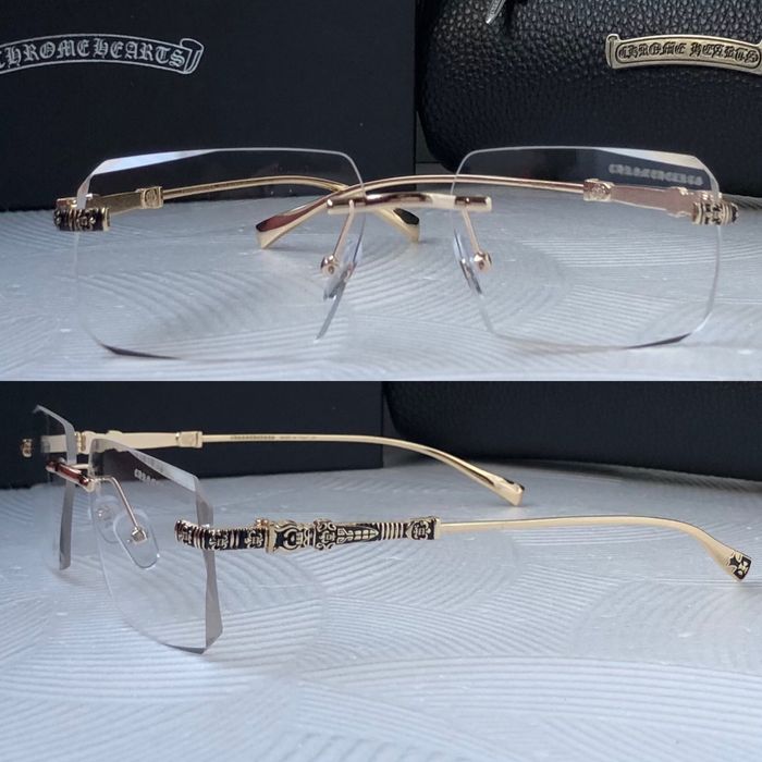 Очила за компютър Диоптрични рамки прозрачни слънчеви chrome hearts