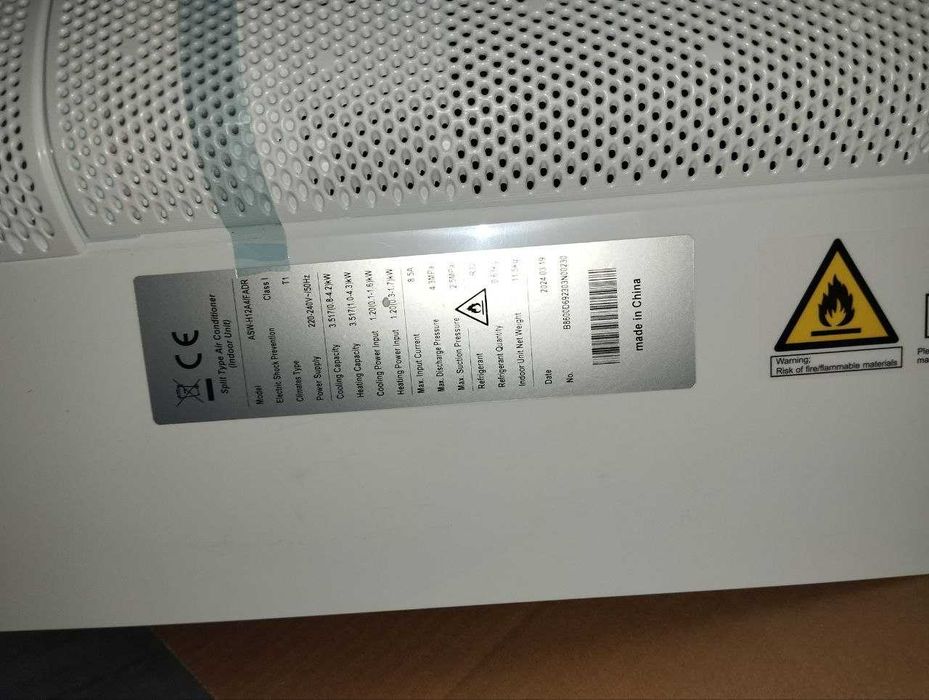 Бытовой кондиционер AUX ASW-H12A4/FADR с притоком свежего воздуха