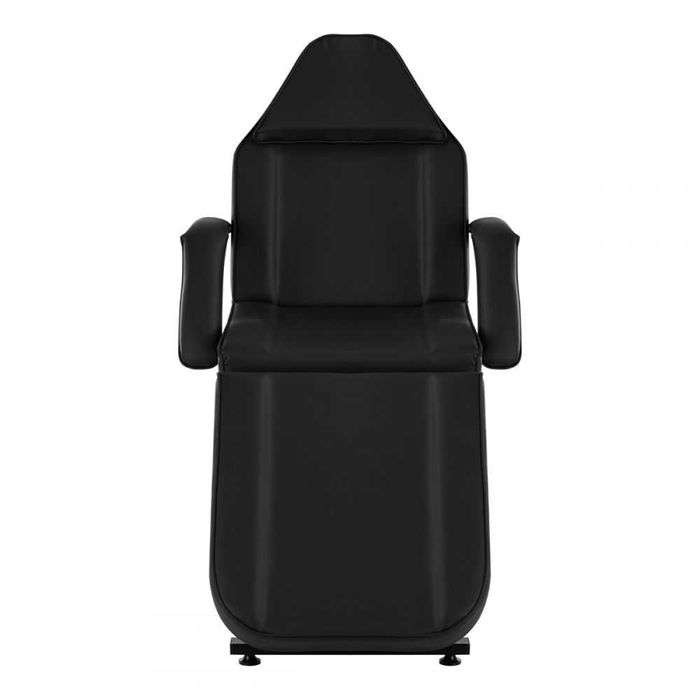 Фиксирана кушетка Sillon 180 х 60/85 х 68 см - бяла/черна