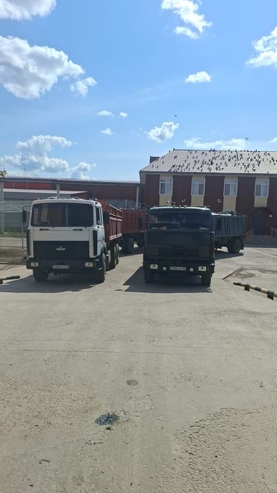 Грузоперевозки камазы  с прицепом
