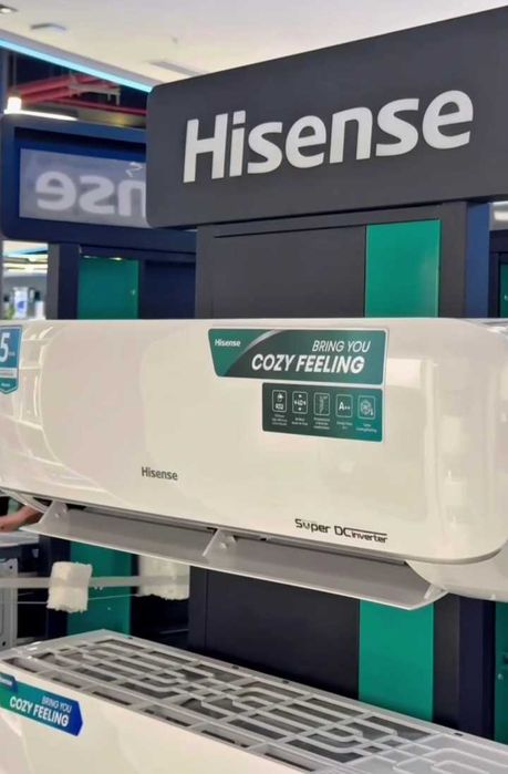 Кондиционер Hisense (12) Super DC INVERTER  Model:  WINGS Доставка