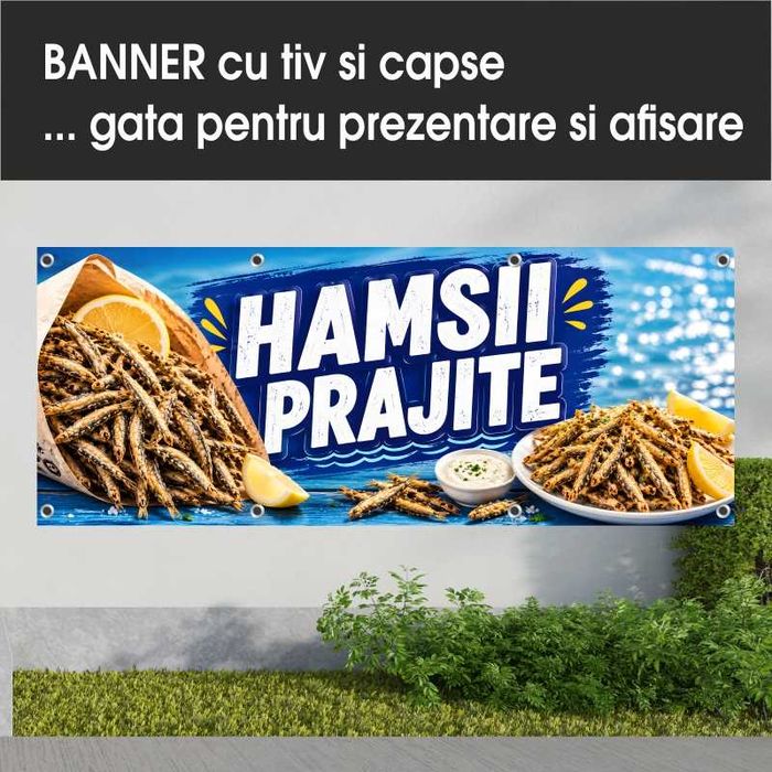 Bannere personalizate cu tematica MICI si BERE, PEPENI, MIERE, LANGOSI, MUST, HOT DOG si alte activitati