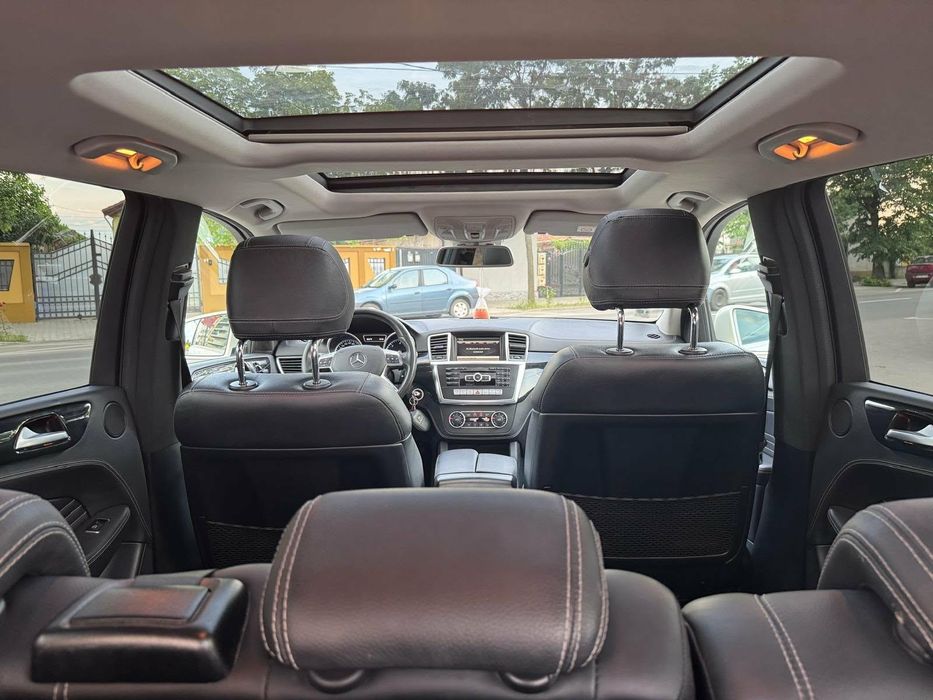 MERCEDES-BENZ ML 350 Bluetech 2014 Alb  Perlat Impecabil