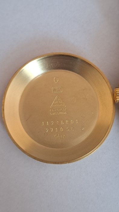 Ceas de Aur 18 K Omega Automatic Cadran Fagure