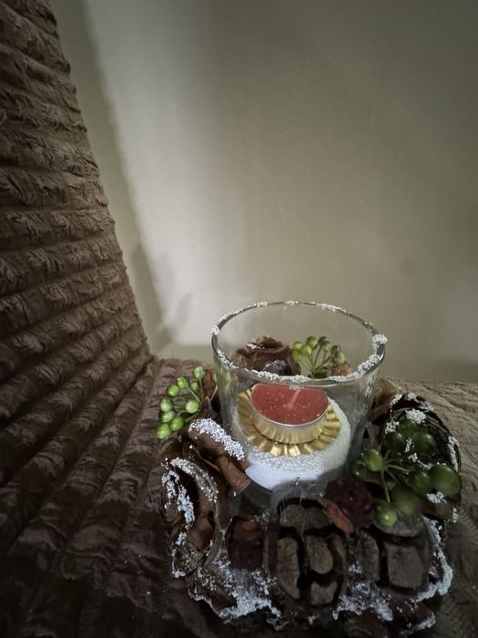 Ръчно изработена коледна украса