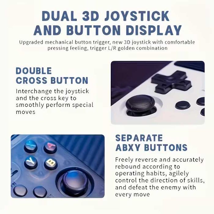 Джобна Конзола с хиляди игри R36S Лилава