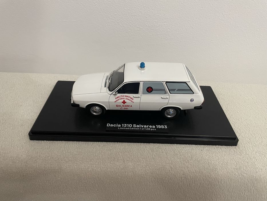 Machetă Dacia 1310 - Salvarea (1983) scara 1/24