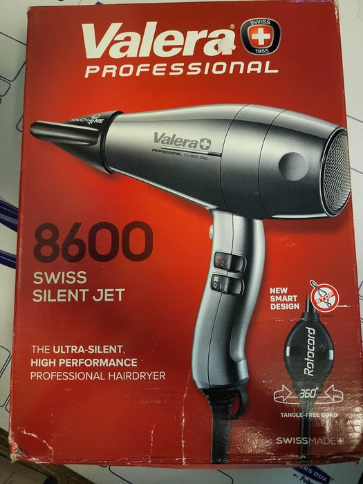 NOU Uscător de Păr Profesional Valera Swiss Silent Jet 8600 Ionic