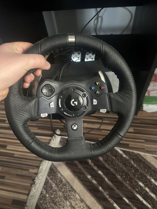 Volan logitech g920 cu pedale si schimbator