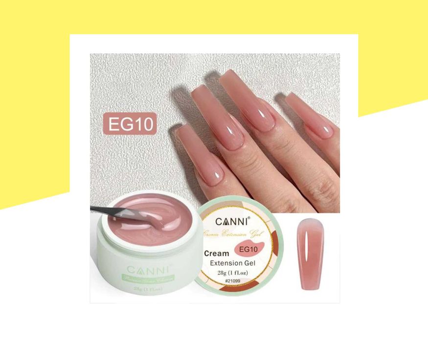 UV/LED Кремообразен гел за изграждане CANNI – 28 гр.