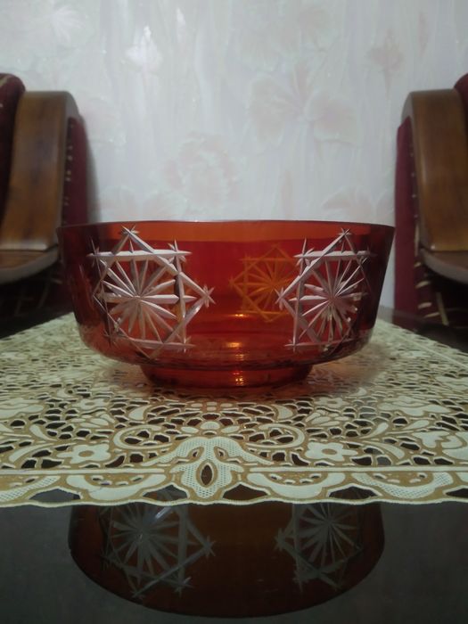 Ваза-фруктовница винтажная