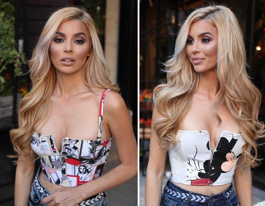 Бюстие кроп топ Megz