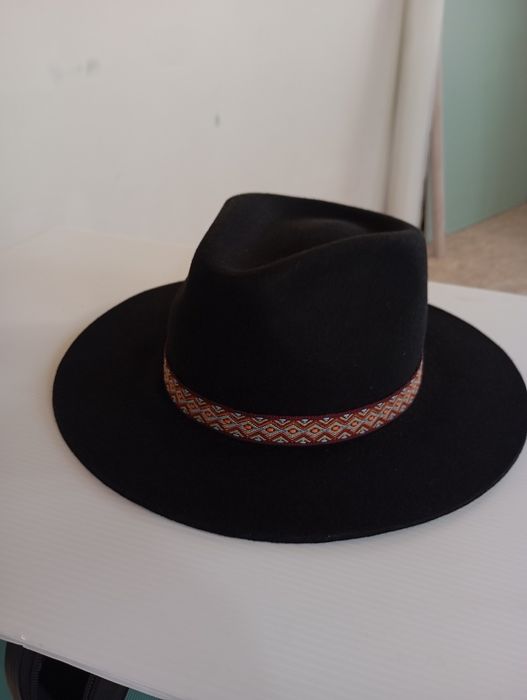 Шляпа Федора из чистой шерсти