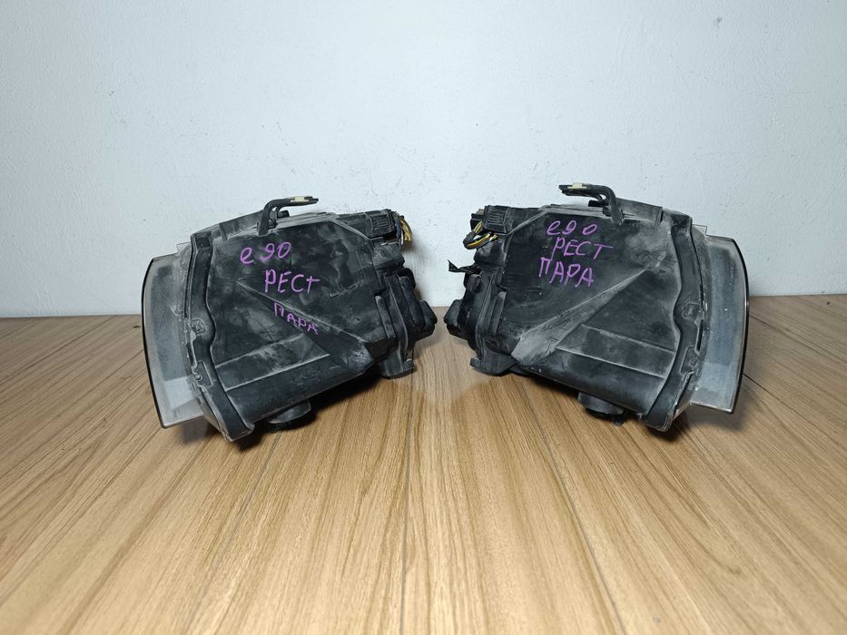 Фары 2шт Галоген BMW 3 серии E90 Рест 08-13г БМВ Е90 E91 3-series