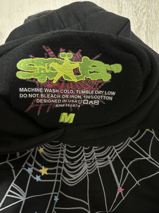 Sp5der hoodie peak