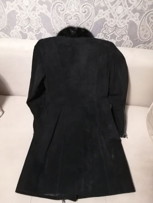 Замшевая дублёнка