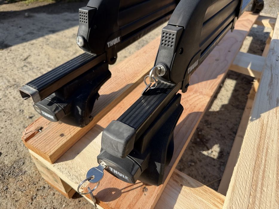 Thule ски багажник + греди за Suzuki SX4 / Fiat Sedici