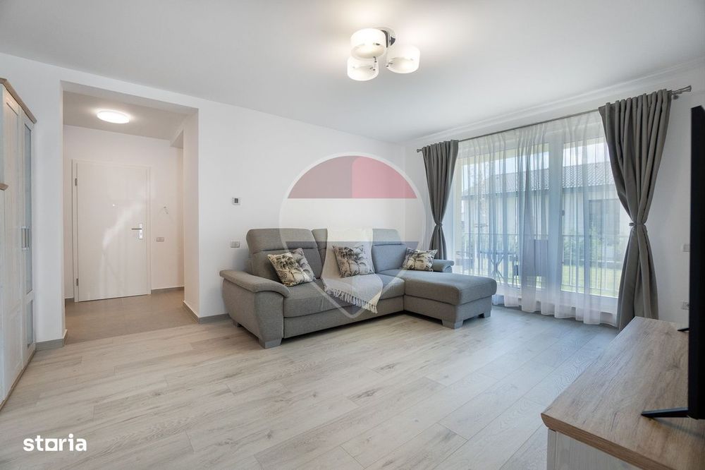 De închiriat: apartament 3 camere, parter, grădină | 2 locuri parcare