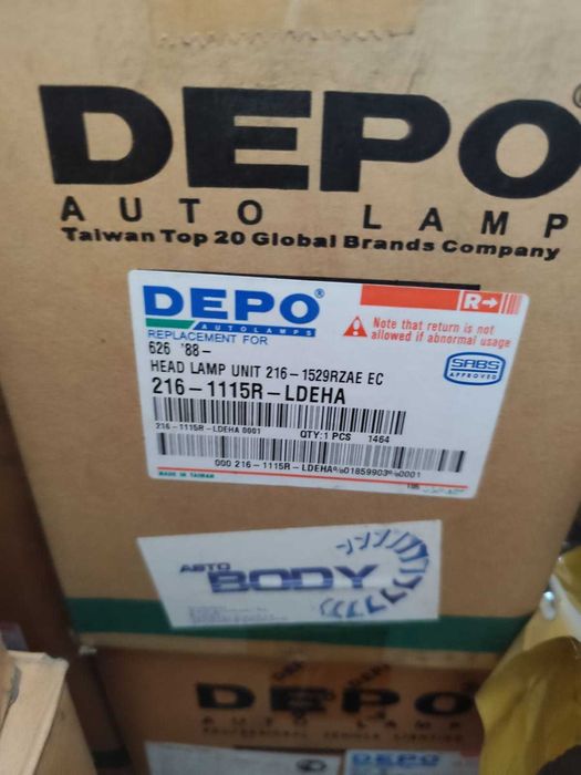Фары новые - Depo
