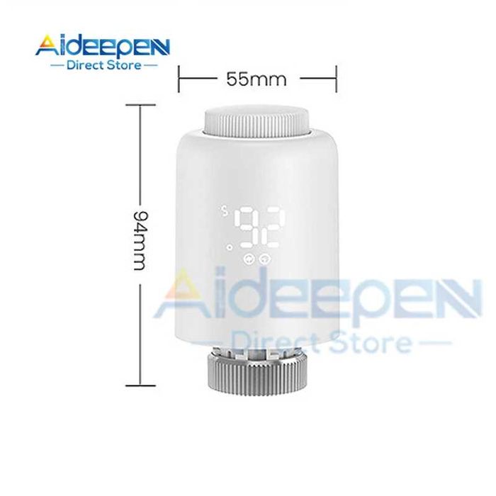 Tuya Smart ZigBee термостатический радиаторный клапан