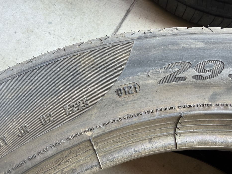 4бр. ЧИСТО НОВИ Летни Гуми “RUN FLAT” 295/45ZR/20 -PIRELLI- DOT:21г.+20г.