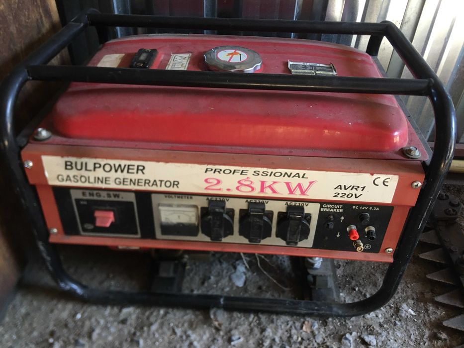 Четиритактов генератор Bulpower 2.8kw