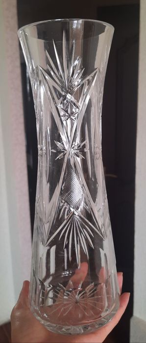 Ваза хрустальная 35см