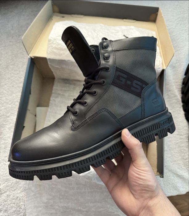 Чисто нови кожени боти G-Star Raw 44 28.5