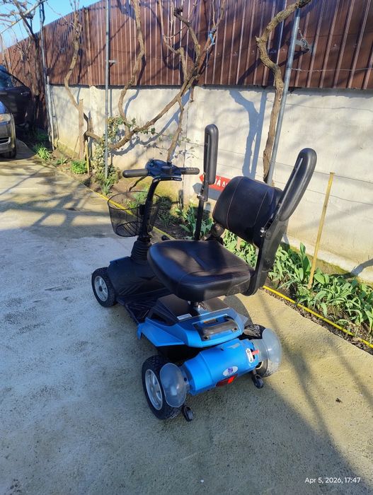 Scuter electric 4 roți mobilitate / seniori – FUNCȚIONAL, PREȚ BUN
