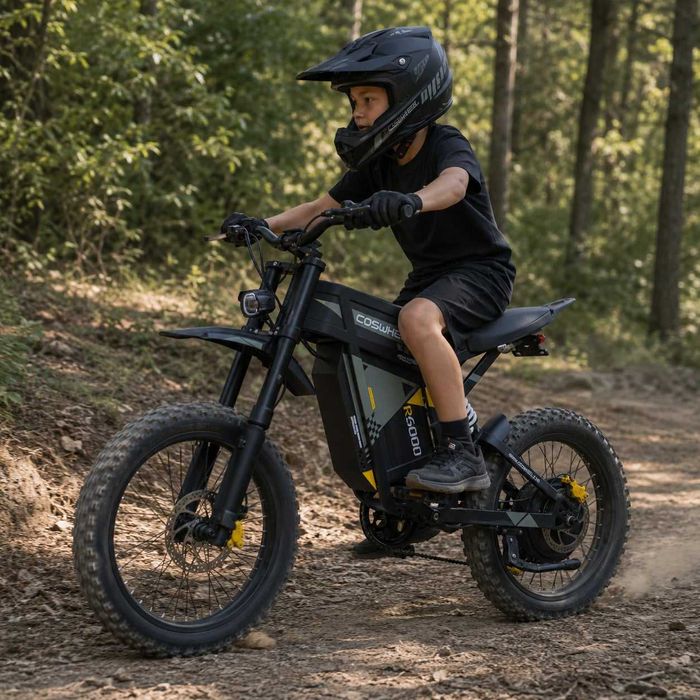 Електрически офроуд мотор / E Dirt Bike COSWHEEL R6000 7000W 60V