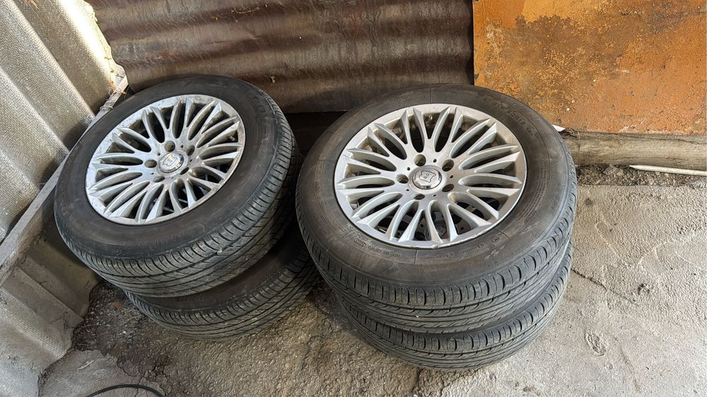 Диски от BMW с летней резиной