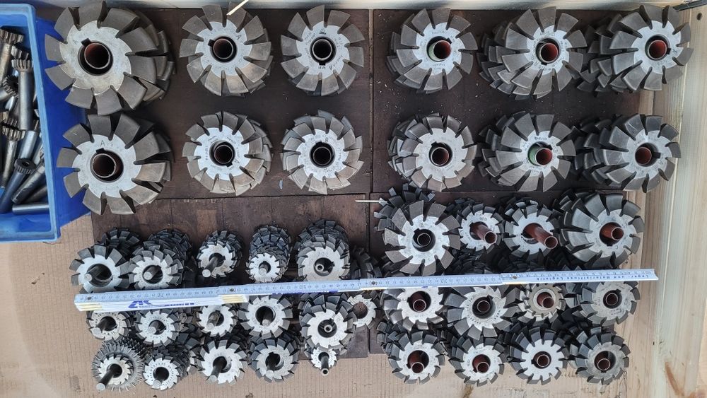 freze modul frezare metal brose canal pana