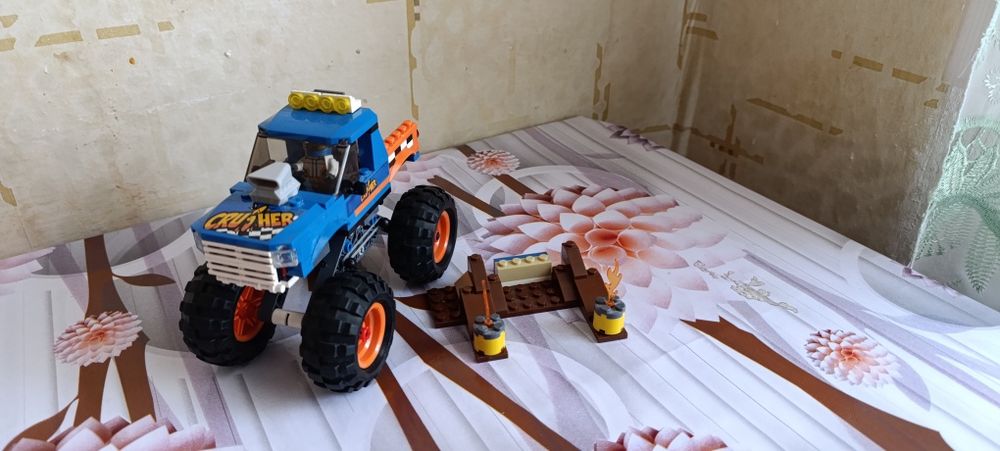 Детский конструктор монстрогрузовик