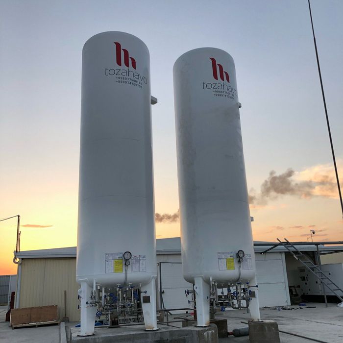 Криогенная бочка криоемкость для жидкого кислорода азота аргона CO2