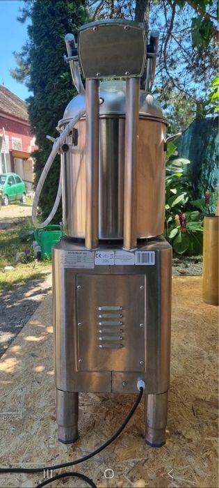 Mașină Profesională Curățat Cartofi Hendi Kitchen Line 18kg Inox