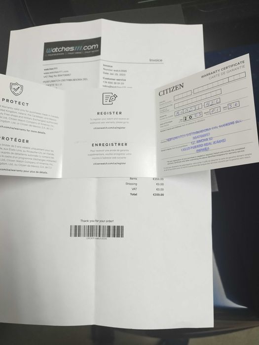 Citizen Orca Eco Drive