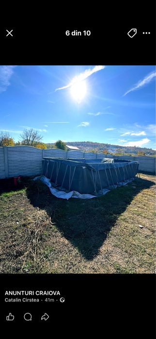 Vând piscină Intex 26364NP — 732 x 366 x 132 cm Vand