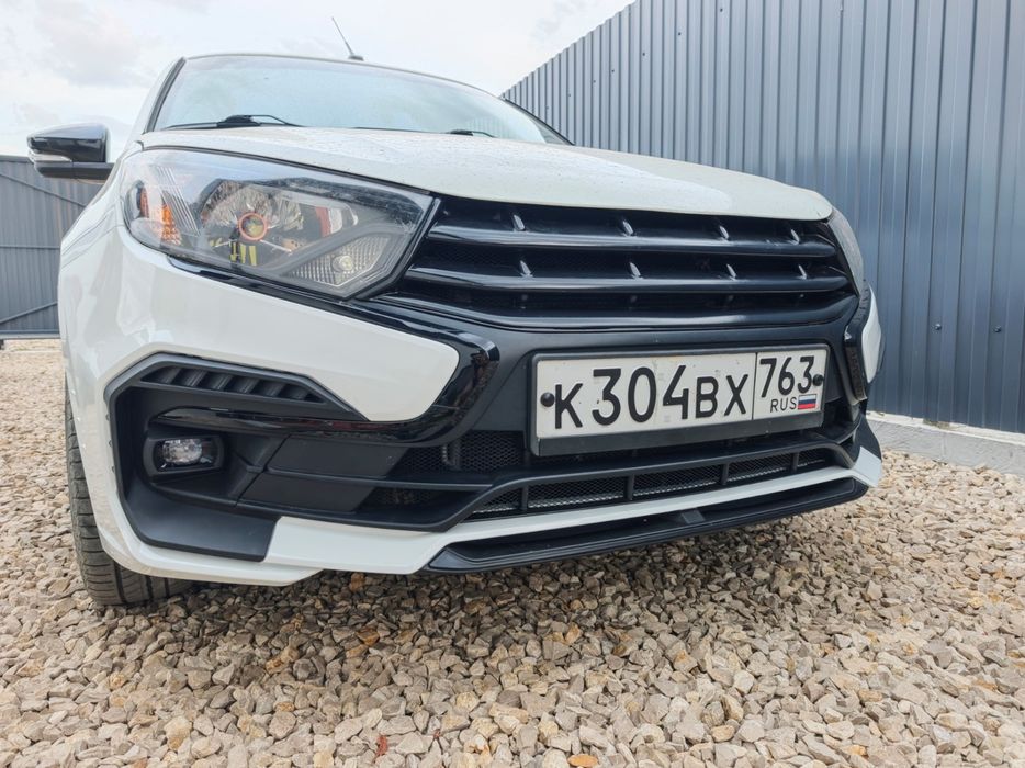 Бампер Лада Гранта, бампер Granta FL, Lada Granta Drive Active, гранта