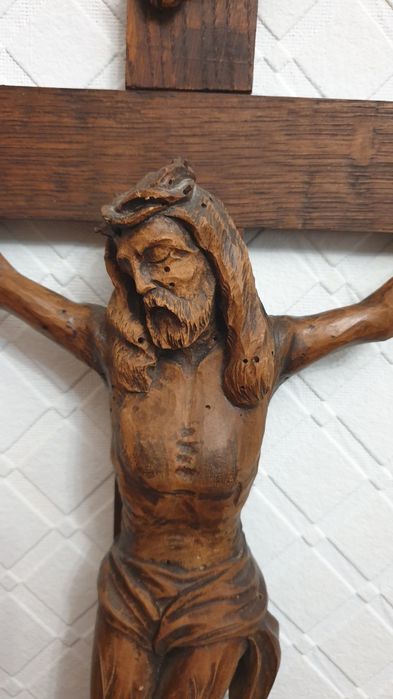 Крест Распятие из дерева